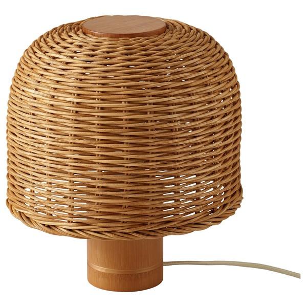 [IKEA/イケア/通販]VATERBOM ヴァテルボムテーブルランプ, 竹/籐,27 cm[B](...