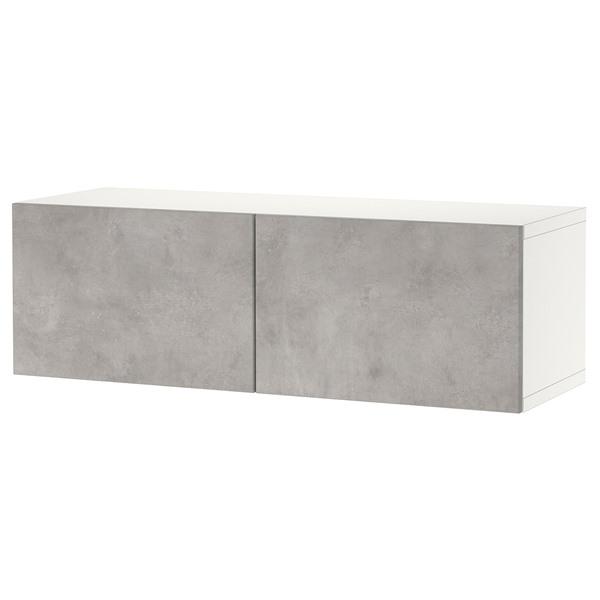 [IKEA/イケア/通販]BESTA ベストー 壁取り付け式キャビネットコンビネーション, ホワイト...