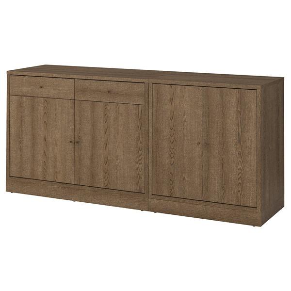 [IKEA/イケア/通販]TONSTAD トンスタード収納コンビネーション, ブラウン ステインオー...