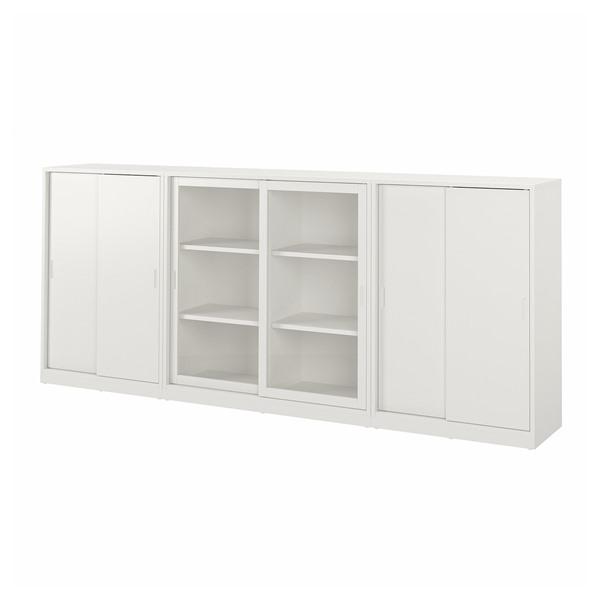 [IKEA/イケア/通販]TONSTAD トンスタード収納コンビネーション 引き戸付, オフホワイト...