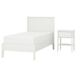 [IKEA/イケア/通販]GULLABERG グラベリベッドルーム家具2点セット, ホワイト,90x200 cm[4](79617354)