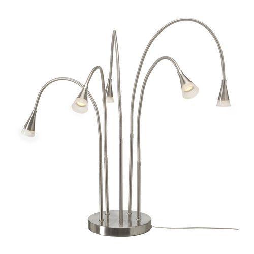 IKEA/イケア TIVED LEDテーブルランプ, ニッケルメッキ