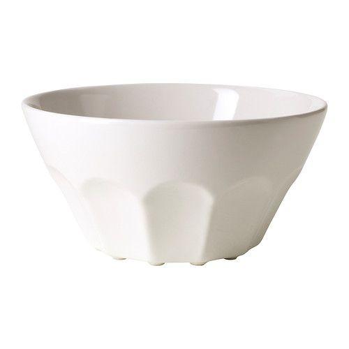 IKEA/イケア POKAL ボウル, せっ器, ホワイト