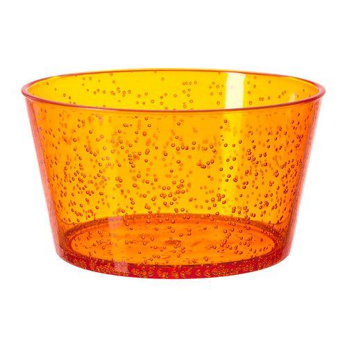 IKEA/イケア PLACERA サービングボウル, オレンジ