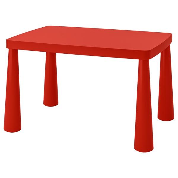 【IKEA/イケア/通販】MAMMUT マンムット 子ども用テーブル, 室内/屋外用 レッド[CE]...