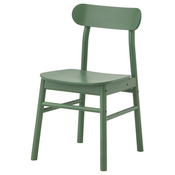 【IKEA/イケア/通販】RONNINGE ロッニンゲ チェア, グリーン[E](80412894)