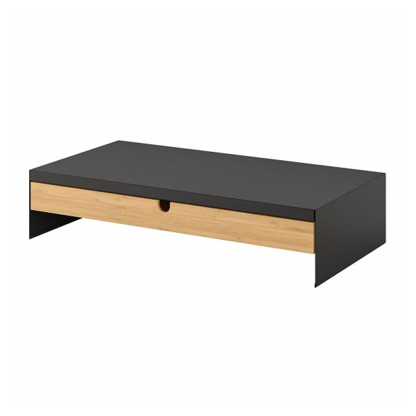 [IKEA/イケア/通販]ELLOVEN エロヴェン モニタースタンド 引き出し付き, チャコール[...