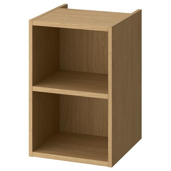 [IKEA/イケア/通販]HAGAAN ハガオーンオープンキャビネット, オーク調,40x48x63...