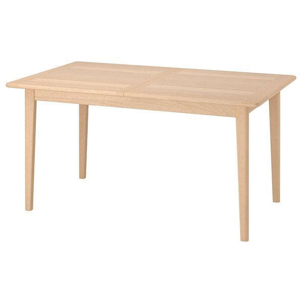 [IKEA/イケア/通販]SKANSNAS スカンスネス伸長式テーブル, ライトビーチ/突き板,15...