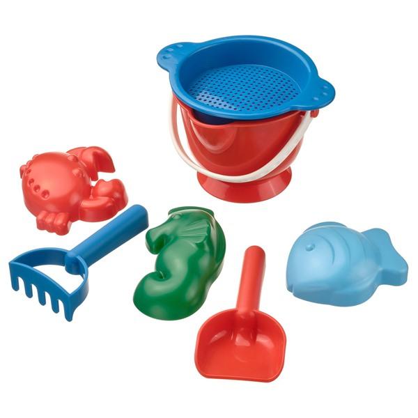 [IKEA/イケア/通販]SANDIG サンディグ砂遊びセット 7点, マルチカラー[A](8057...