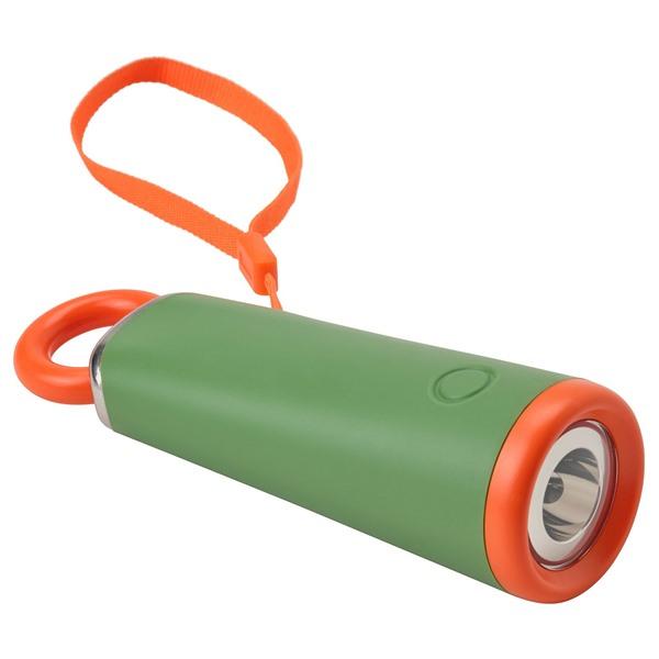 [IKEA/イケア/通販]MAJBAGGE マイバッゲ手回し充電式LED懐中電灯, グリーン/オレン...