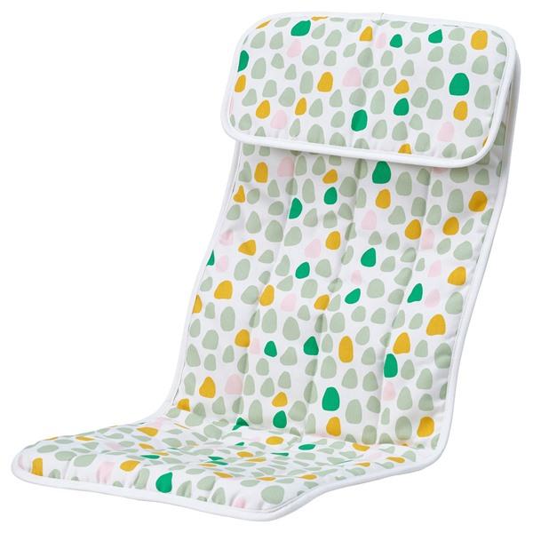 [IKEA/イケア/通販]POANG ポエング子ども用アームチェアクッション, ウルヴスビー/水玉模...