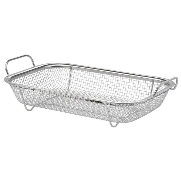 [IKEA/イケア/通販]GRILLTIDER グリルティデル バーベキューバスケット, ステンレス...
