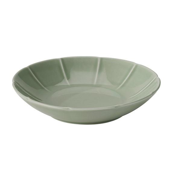 [IKEA/イケア/通販]STRIMMIG ストリミグ深皿, せっ器 ペールグレーグリーン,23 c...