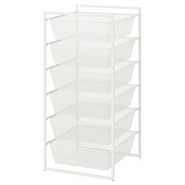 [IKEA/イケア/通販]JONAXEL ヨナクセル収納コンビネーション, ホワイト,50x51x1...