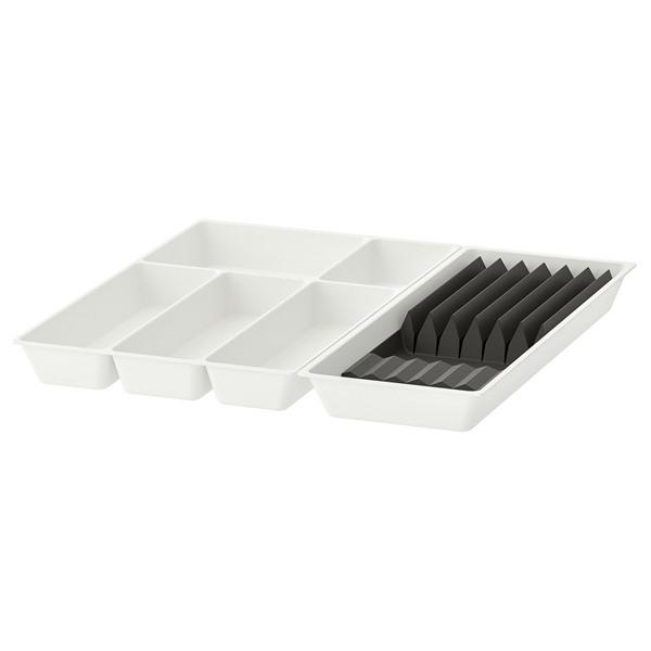 [IKEA/イケア/通販]UPPDATERA ウップダテラ カトラリートレイ/ナイフラック付きトレイ...