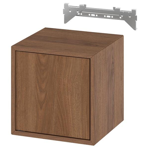 [IKEA/イケア/通販]EKET エーケトウォールキャビネット 扉1枚付き, ブラウン ウォールナ...