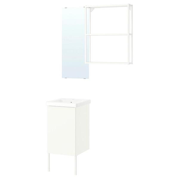 [IKEA/イケア/通販]ENHET エーンヘートバスルーム, ホワイト,44x43x87 cm[6...