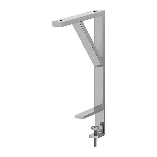 IKEA/イケア EKBY TORE ブラケット テーブルトップ用, シルバーカラー