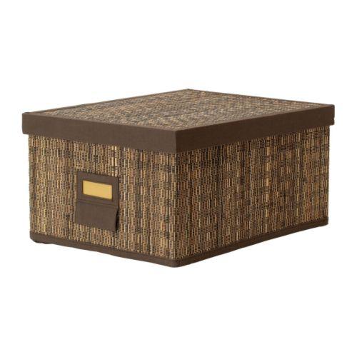 IKEA/イケア MOTORP ふた付きボックス, ヤシの葉