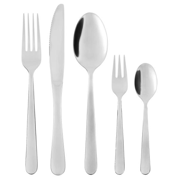 [IKEA/イケア/通販]MARTORP マールトルプ カトラリー30点セット, ステンレススチール...