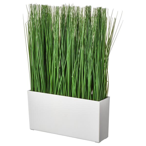 [IKEA/イケア/通販]FEJKA フェイカ 人工観葉植物 鉢カバー付き, 室内/屋外用 グラス[...