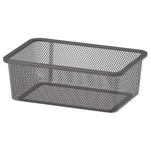 【IKEA/イケア/通販】TROFAST トロファスト メッシュ収納ボックス, ダークグレー[B](90518569)