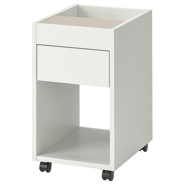 [IKEA/イケア/通販]TONSTAD トンスタード引き出しユニット キャスター付き, オフホワイ...