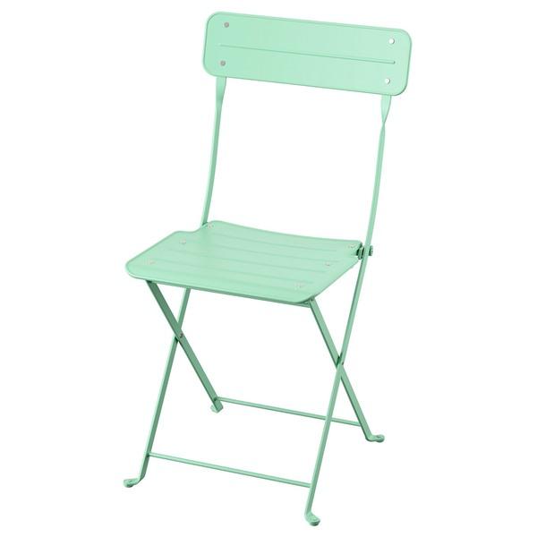 [IKEA/イケア/通販]SUNDSO スンドソー折りたたみチェア, ライトグリーン 屋外用[E](...