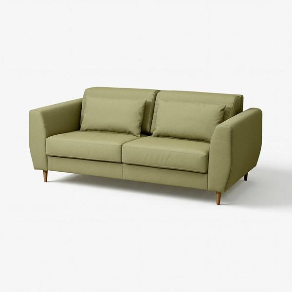[IKEA/イケア/通販]SLATORP スラトルプ2人掛けソファ, ヴィースレ イエローグリーン[...