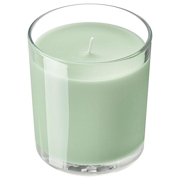 [IKEA/イケア/通販]LOTSFAGEL ロッツフォーゲルアロマキャンドル グラス入り, リンゴ...
