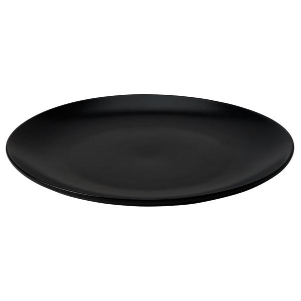 [IKEA/イケア/通販]FARGKLAR フェルグクラープレート, マット ダークグレー,26 c...