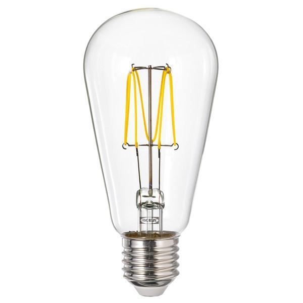 [IKEA/イケア/通販]LUNNOM ルッノムLED電球 E26 150ルーメン, しずく形 クリ...