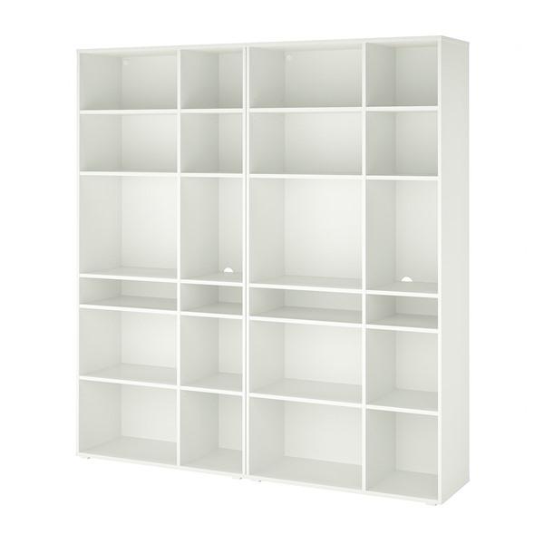 【IKEA/イケア/通販】VIHALS ヴィーハルス シェルフコンビネーション, ホワイト[4](0...