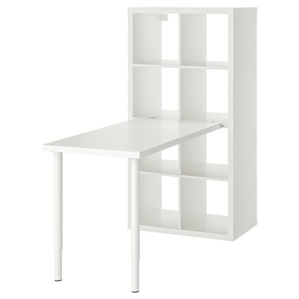 [IKEA/イケア/通販]KALLAX カラックス / LINNMON リンモン デスクコンビネーシ...