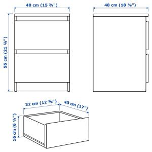[IKEA/イケア/通販]MALM マルム ベ...の詳細画像5