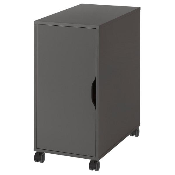 [IKEA/イケア/通販]ALEX アレクス収納ユニット キャスター付, ダークグレー/ブラック,3...