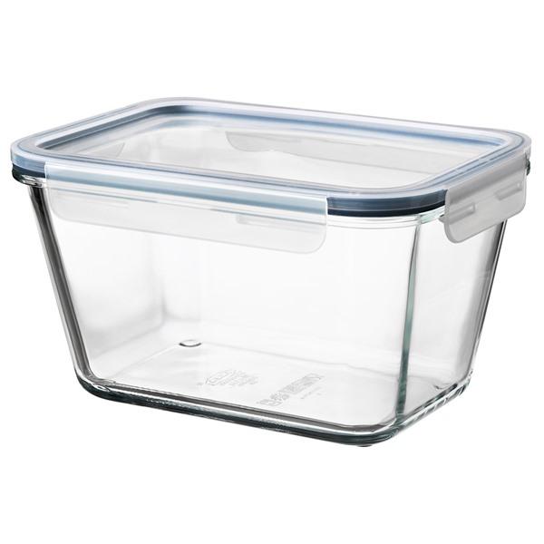 [IKEA/イケア/通販]IKEA 365+保存容器 ふた付き, 長方形 ガラス/プラスチック,1....