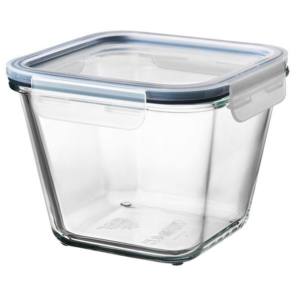 [IKEA/イケア/通販]IKEA 365+保存容器 ふた付き, 正方形 ガラス/プラスチック,1....