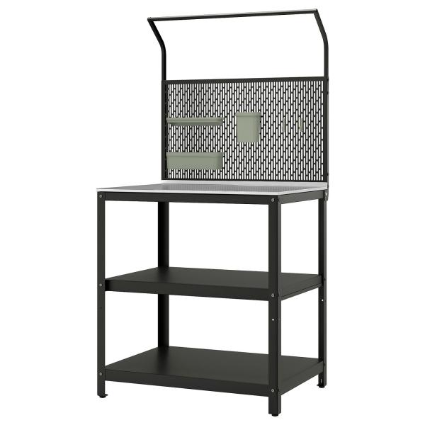 [IKEA/イケア/通販]GRILLSKAR グリルシェール アイランドキッチン バックパネル付き,...