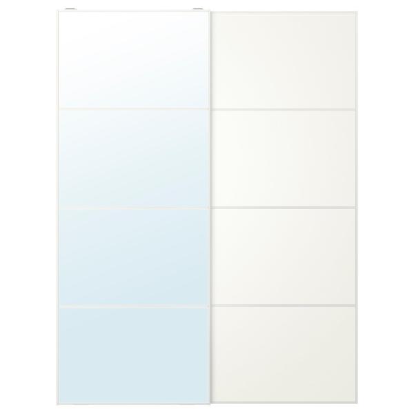 [IKEA/イケア/通販]AULI アウリ / MEHAMN メーハムン 引き戸 2枚組, ホワイト...