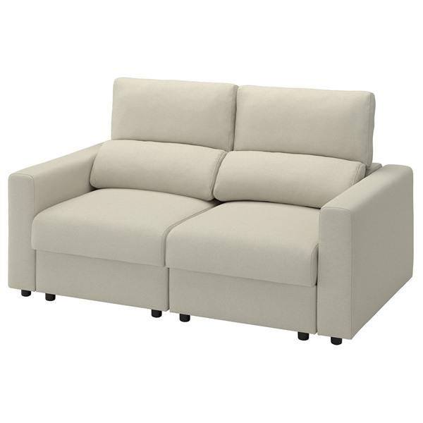 [IKEA/イケア/通販]MALMKOPING マラムコーピング2人掛けソファ, ティッブレビ ライ...