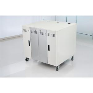 セキュリティワゴン プリンター 収納 在宅ワーク 盗難防止用鍵付き セキュリティラック・防塵ラック組...