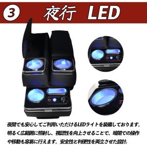 ハイエース 200系 コンソルボックス 肘置き...の詳細画像3