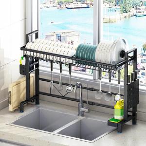 水切りラック シンク上 スリム 上下左右伸縮 ...の詳細画像3