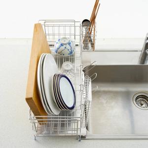 水切りカゴ 水切りかご 水切りラック スリム ...の詳細画像2