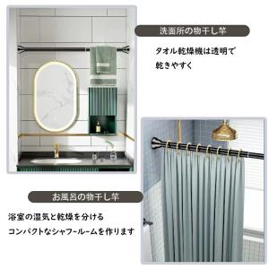 突っ張り棒 強力 つっぱり棒つっぱり式 ハンガ...の詳細画像2