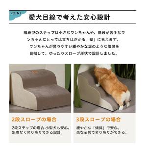 ペットステップ 階段 ハウス付き 3段 スロー...の詳細画像4