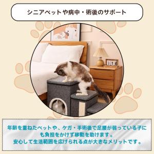 ペットステップ ペット階段 犬用ステップ 猫用...の詳細画像2