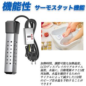 投げ込みヒーター トラベルケトル 1500Wポ...の詳細画像2